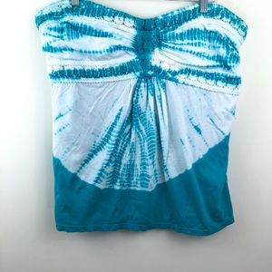 Lane Bryant Tube Top size 18/20 Tie dye